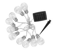 Lumi Jardin, Guirnalda Solar 10 Bombillas 3.8M Dixy Blanco