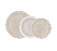 Luminarc 5429554 - Vajilla opal Senda Taupe de 18 piezas