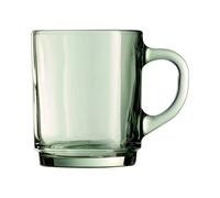 Luminarc ALBA Taza Vidrio Verde 25CL Saludable y Higiénica