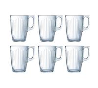 Luminarc - Caja 6 Mugs Vidrio 32 rand Central