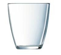LUMINARC CONCEPTO Set 6 Vasos Bajos Vidrio 25CL Transparente Brillo Fabricado en Francia Reciclable
