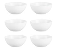 LUMINARC DIWALI Set 6 Boles Opal 18CM Blanco Brillo Fabricado en Francia Reciclable White 18cm