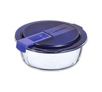 Luminarc EASY BOX - Recipiente Redondo Hermetico 92 zul, 5424855
