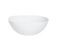Luminarc Carine Blanco Ensaladera Vidrio 27cm Opal Apto Microondas Apto Frigorífico Apilable