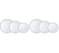 Luminarc Pampille Clear Vajilla Vidrio 18 Piezas - 6 Personas (Paquete de 2)