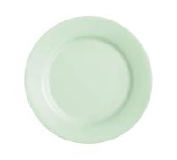 Luminarc Plato llano Plumi Paradise Ver de vidrio opal 24 cm