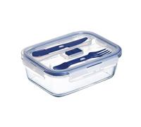 Luminarc Recipiente hermético Pure Box Active de Vidrio, 122 cl Rectangular