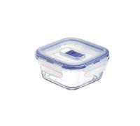 Luminarc Pure Box Active Recipiente Cuadrado Hermético Vidrio 12x12x6,2cm - 38cl Sodo Apto Microondas Apto Frigorífico Reciclable