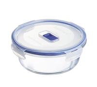 Luminarc Recipiente Pure Box Active redondo vidrio 15×7×6,6 cm 92 cl – hermético, apto microondas