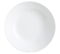 Luminarc Set de 12 platos hondos Zelie de vidrio opal 20 cm