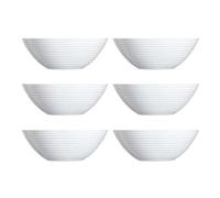 Luminarc Set de 6 boles Harena de vidrio opal 16 cm