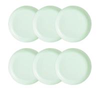 Luminarc Set de 6 platos Diwali Paradise de vidrio opal 29 cm