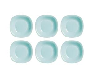 Luminarc Set de 6 platos hondos Carine de vidrio opal 21 cm