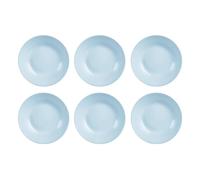Luminarc Set de 6 platos hondos Diwali Paradise de vidrio opal 20 cm