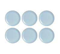 Luminarc Set de 6 platos llanos Diwali Paradise de vidrio opal 25 cm