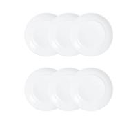 Luminarc Set de 6 platos postre Apy de vidrio opal 18 cm
