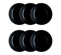 Luminarc Set de 6 platos postre Zelie de vidrio 18 cm
