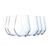 Luminarc Vasos de Agua de Cristal Vinetis 40 cl Juego de 6