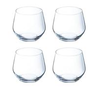 Luminarc Vinetis Caja 4 Vasos Bajos Cristalín 36 ristalin Apto Frigorífico Ecológico