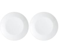 Luminarc Zelie Caja 12 Platos Llanos Opal 25Cm (Paquete de 2)