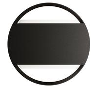 Luminaria de pared exterior LED Beneito & Faure Clos Wall Dual de 16W, IP65, IK08, 120°, con selector de temperatura de color (CCT) de 3000K/4000K/5000K, fabricada en aluminio con acabado mate