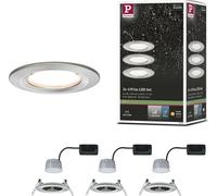 Luminaria empotrable LED Paulmann Nova, juego básico, fija