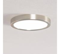 Luminaria LED empotrable EGLO connect Smart Fueva 6-Z, gris, Ø 21 cm