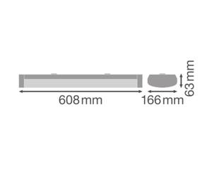 Luminaria LED inteligente LN SF 600 ZB P 18W 830 W 4099854515170