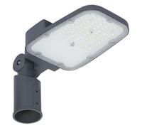 Luminaria LED LEDVANCE para iluminación pública, modelo SL AREA SPD SM V, 30W, 765, RV20ST, color gris, código 4099854030338