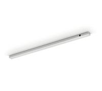 Luminaria LED, longitud 500 mm, 6,2 W, color acero inoxidable