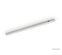 Luminaria LED, longitud 600 mm, 7,2 W, color acero inoxidable