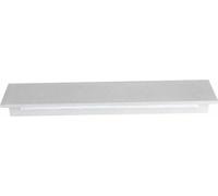 Luminaria LED para exterior, diseño lineal, 12 W, 760 lúmenes, 230 V AC, 3000 K, índice de reproducción cromática (IRC) 80, grado de protección IP65, vida útil de 30.000 horas, color blanco hormigón, 