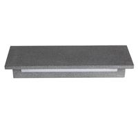 Luminaria LED para exterior, diseño lineal, 8 W, 480 lúmenes, 230 V AC, 3000 K, índice de reproducción cromática (IRC) 80, grado de protección IP65, vida útil de 30.000 horas, color hormigón, modelo M