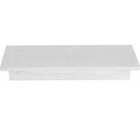 Luminaria LED para exterior, diseño lineal, 8 W, 540 lúmenes, 230 V AC, 3000 K, índice de reproducción cromática (IRC) 80, grado de protección IP65, vida útil de 30.000 horas, color blanco hormigón, m