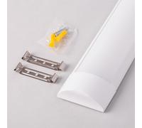 Luminaria Lineal de Superficie LED 18W 120Lm/W 2160Lm 2700ºK 60Cm 40,000H [HO-LLS-18216060-WW] | Greenice