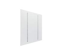 Luminaria Panel LED: para Techo, Panel IndiviLED Emergency 625/33 W, 220-240 V, Ángulo de Radiación: 70, Cool White, 4000 K, Material del Cuerpo: Steel, IP40, 1-Pack