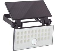 Luminaria solar LED para exterior, con sensor de movimiento, 4W, 1000 lúmenes, 4100K, color , marca Luton Brilliant