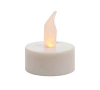 Lumineo Vela LED 36453 a pilas – función soplar on-off, luz cálida, Ø3,7 cm, 1 x CR2032