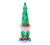 Lumineo Figura de Elfo LED de Acrílico para Exterior, Blanco Frío