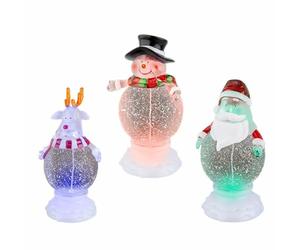 Lumineo Figura Decorativa 488719 Luz LED Navidad 13 x 10 x 21 cm