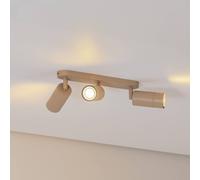 Luminex Downlight Link, beige, longitud 33 cm, 3 luces.