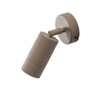 Luminex Foco de pared Link, beige, ancho 8 cm, acero