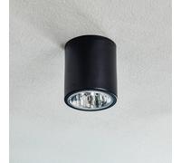 Luminex Foco de techo downlight Round en negro, Ø 13,3 cm