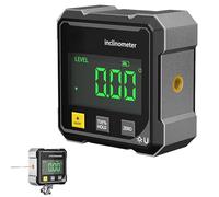 Luminis Precision X1 - Medidor de ángulo digital con medidor de ángulo digital magnético de 4 lados, pantalla LCD para carpintería