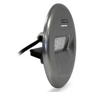 Lumiplus design foco proyector led piscina astralpool - Luz blanca - acabado Inox effect