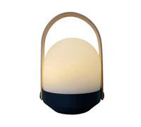 Lumisky AURA Lámpara portátil inalámbrica con LED blanco cálido regulable y mango de bambú