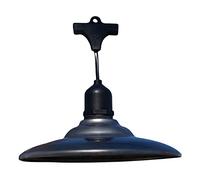 Lumisky BOWL GALVA Cadena de luces E27, Acero, Negro
