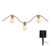 Lumisky Guirnalda solar de cuerda FANTASY CORD SOLAR 10 bombillas 7,50 m