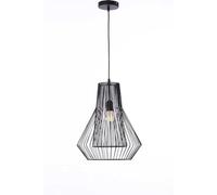 LUMISKY Lámpara Colgante de Interior H36CM Maria Black Negro, Gris, Unique