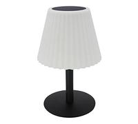 Lumisky, Lámpara de mesa solar 2 en 1 H62cm LADY SPIKE BOUFFANT Blanco